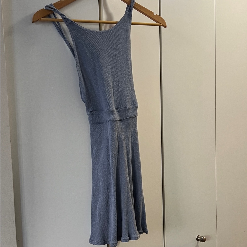 FP Beach Blue Mini Dress